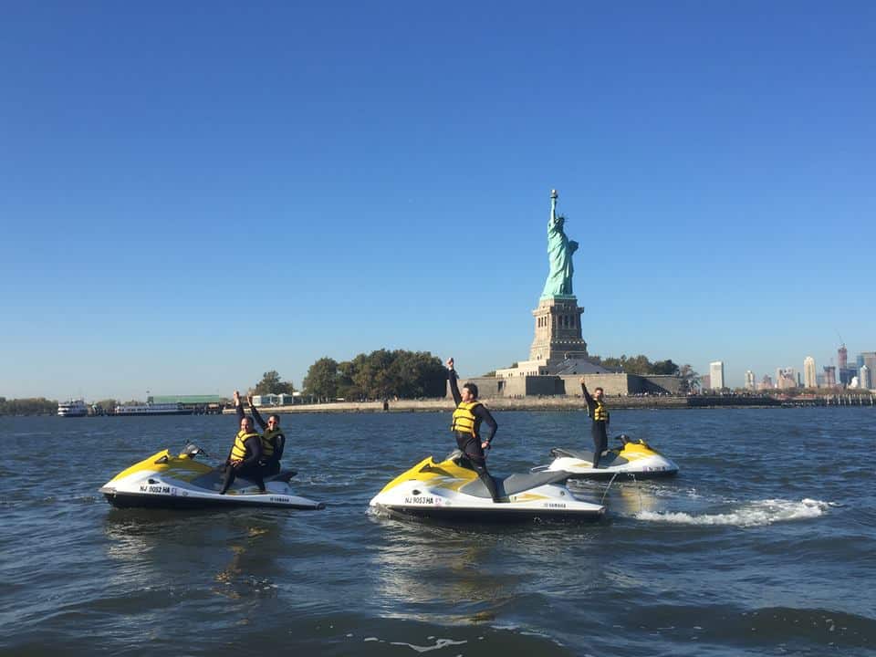 Statue of Liberty jet ski tour