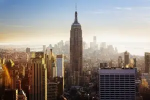 a view of Empire State Building