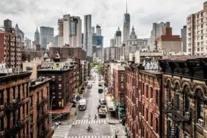 a view of a city