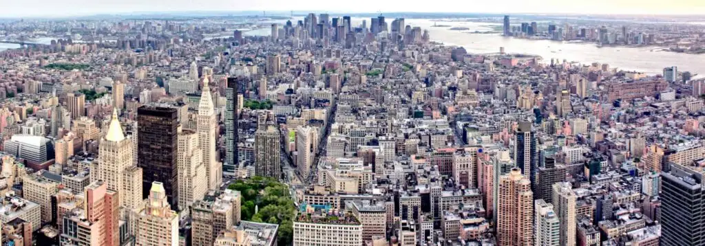 a view of a city