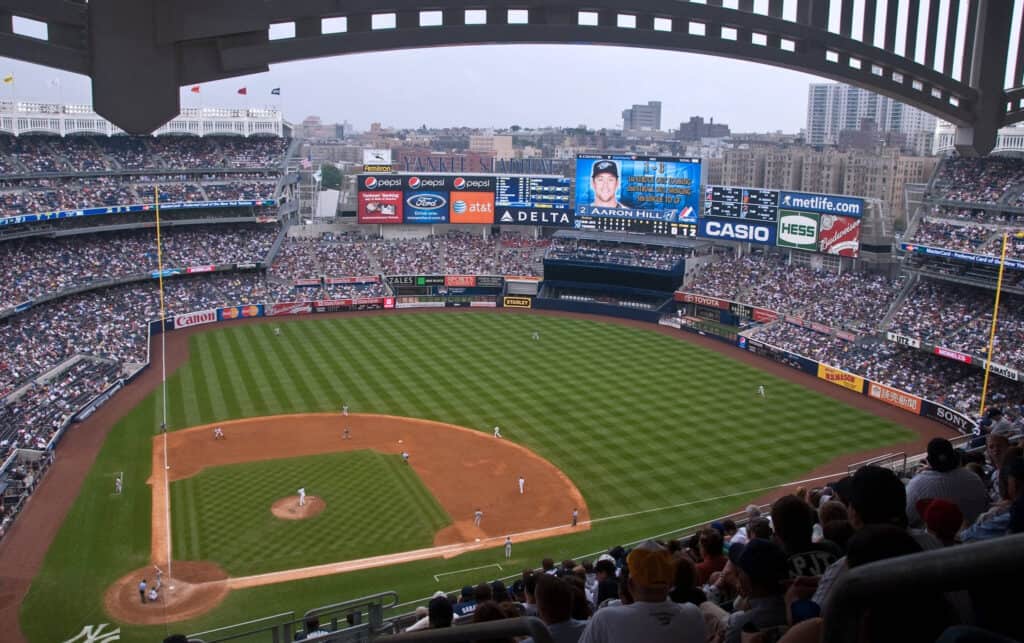 Yankee Stadium pro baseball