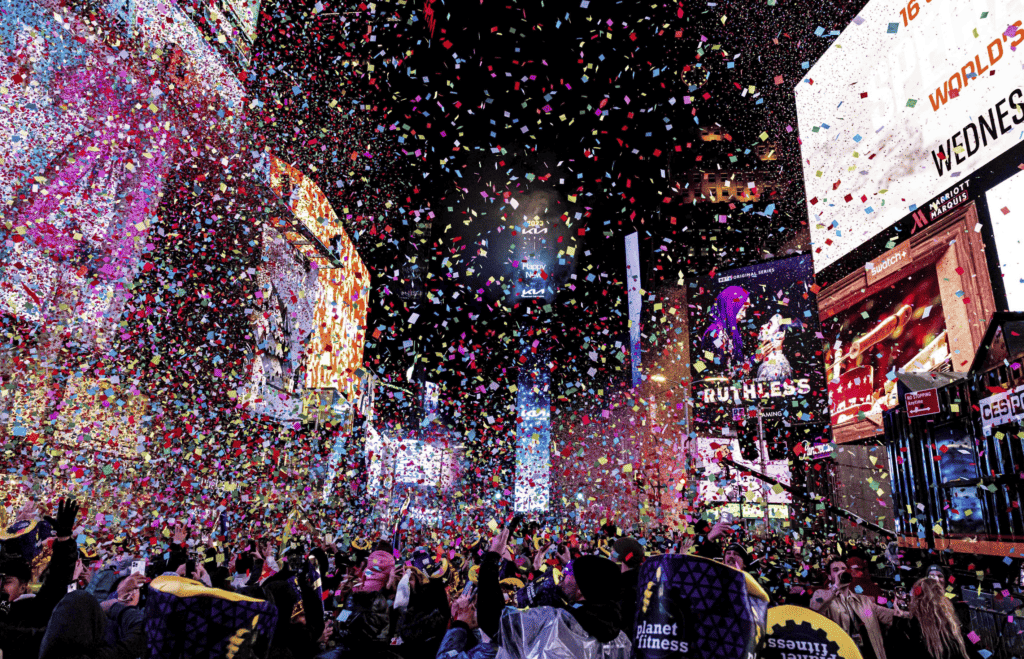 Times Square Ball Drop NYC