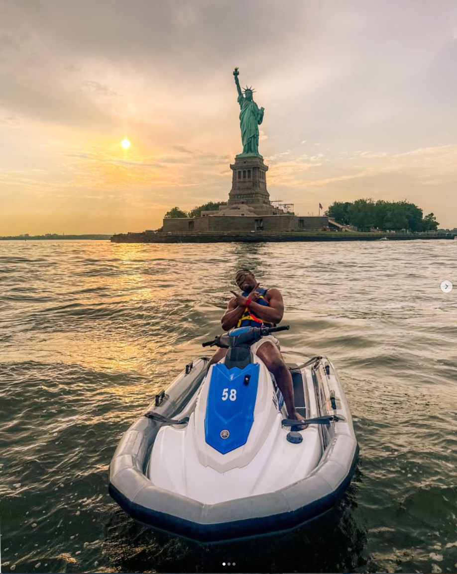 Private group jet ski celebration