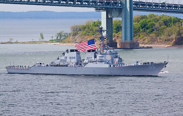 Ship during Fleet Week NYC