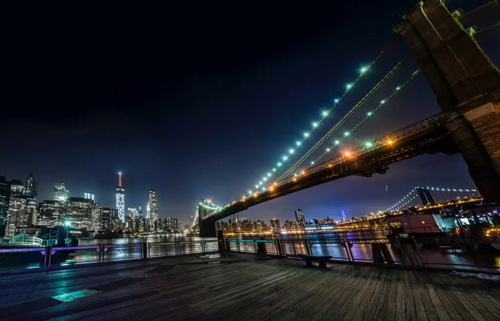 Dumbo Under the Manhattan Bridge Overpass