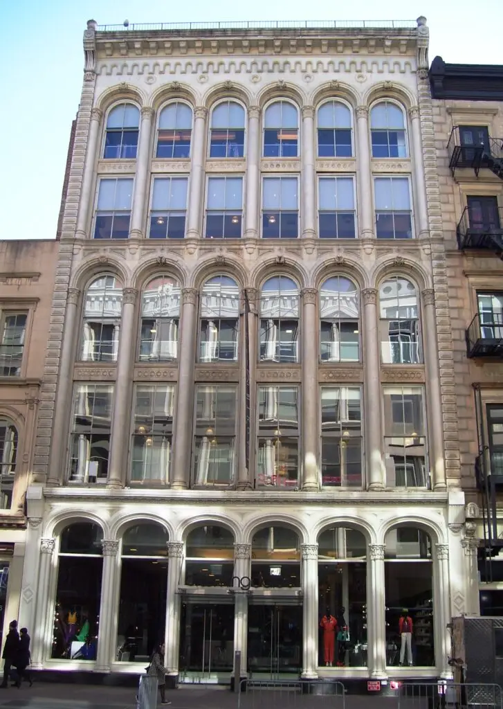 502-504 Broadway Bloomingdale's SoHo from west
