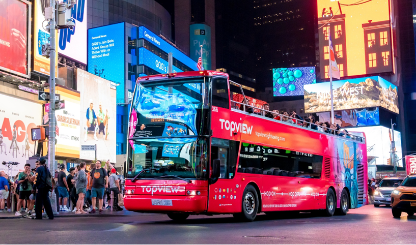 New York City Night Tour Bus