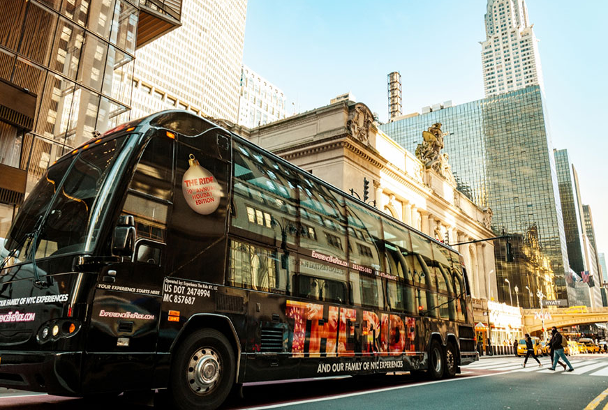 the Ride NYC bus tour