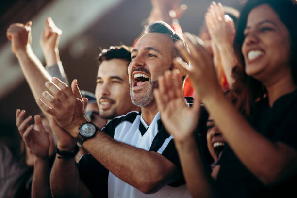 cheering at a Sports Event